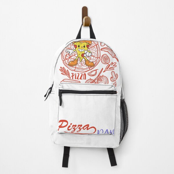Item preview, Pizza Day – Fun Cartoon Slice & Toppings Design designed and sold by JaZuLive.