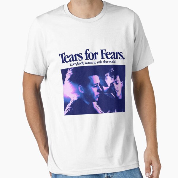 T-shirt Vintage Tears For Fears Mothers Talk - Années 80 - Band Tee Homme - US