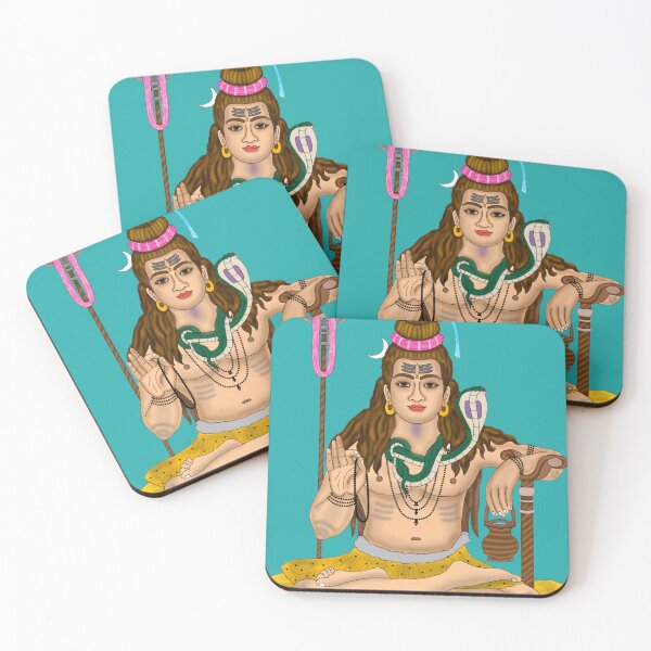 Item preview, Lord Shiva in Meditation | Hindu Spiritual Art | Mahadev designed and sold by Harshit_Digital_Arts.