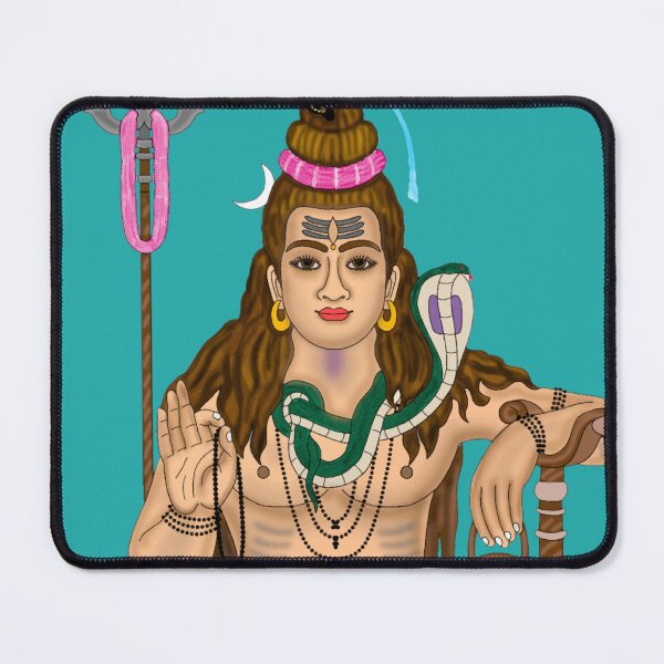 Item preview, Lord Shiva in Meditation | Hindu Spiritual Art | Mahadev designed and sold by Harshit_Digital_Arts.