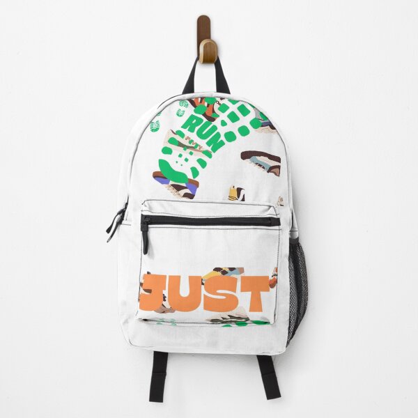 Item preview, Just Run – Bold Sneaker & Footprint Running Design designed and sold by JaZuLive.
