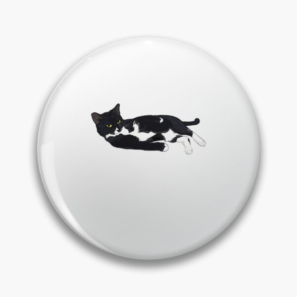Item preview, Tuxedo Cat Lounging 	 	 designed and sold by jerbefrantip.