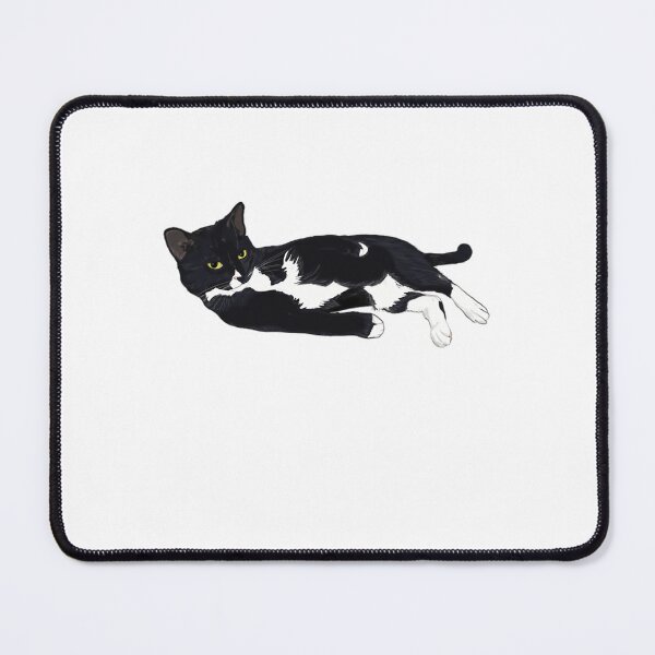 Item preview, Tuxedo Cat Lounging designed and sold by jerbefrantip.