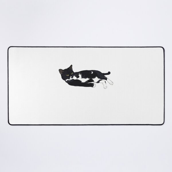 Item preview, Tuxedo Cat Lounging designed and sold by jerbefrantip.