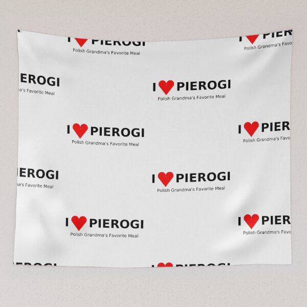 Item preview, I ❤️ Pierogi – Polish Grandma’s Favorite Meal designed and sold by JOANNASKAH.