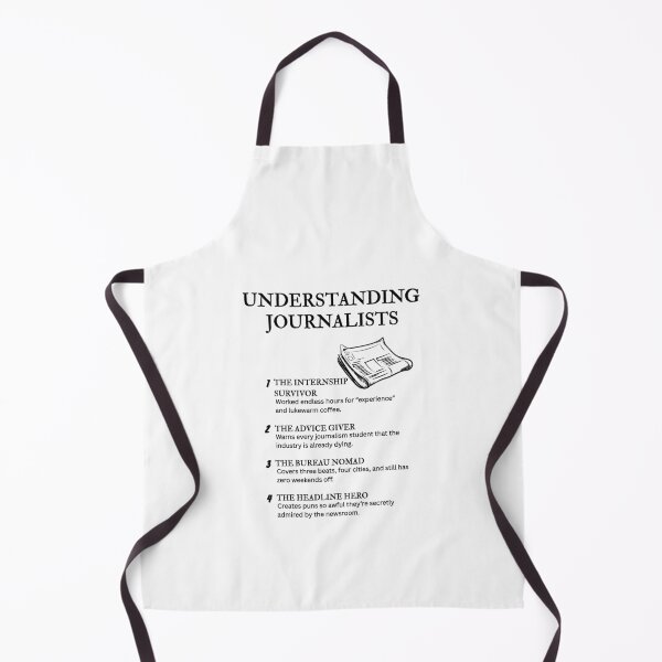 Item preview, Understanding Journalists – Press Room Comedy Design designed and sold by PsyFlow35.