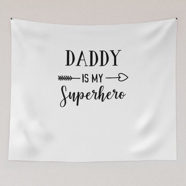 Item preview, Daddy Is My Superhero Cute Fun Design designed and sold by Andrewkgolf.