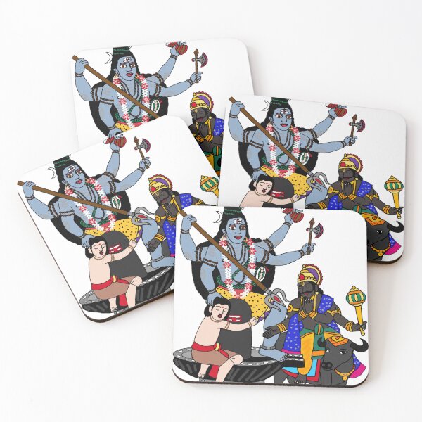Item preview, Lord Shiva Protecting Markandeya | Mahadev Saves Devotee designed and sold by Harshit_Digital_Arts.