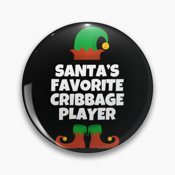 Item preview, Santa's Favorite Cribbage Player Funny Christmas 	 	 		 designed and sold by onutachaikal.