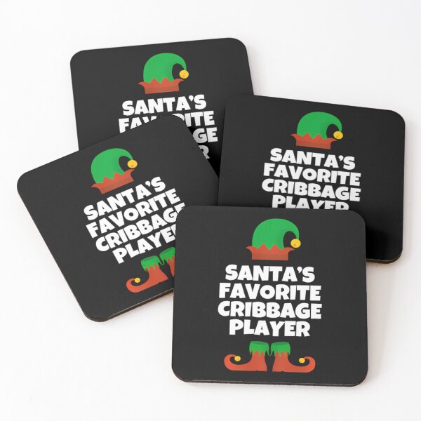 Item preview, Santa's Favorite Cribbage Player Funny Christmas 	 	 		 designed and sold by onutachaikal.
