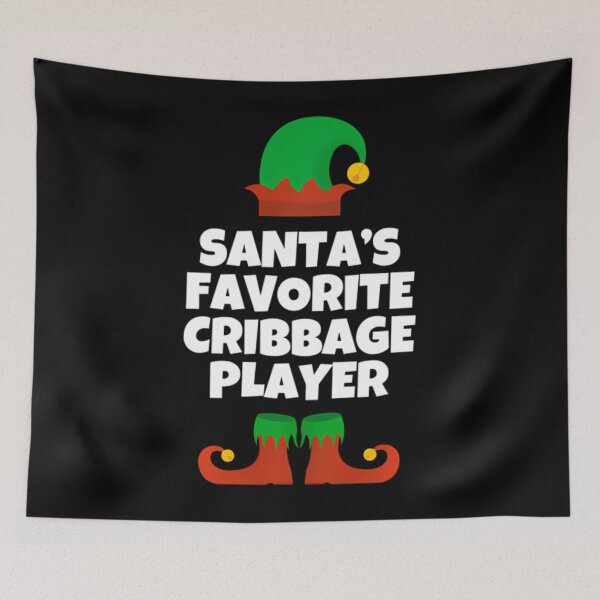 Item preview, Santa's Favorite Cribbage Player Funny Christmas 	 	 		 designed and sold by onutachaikal.