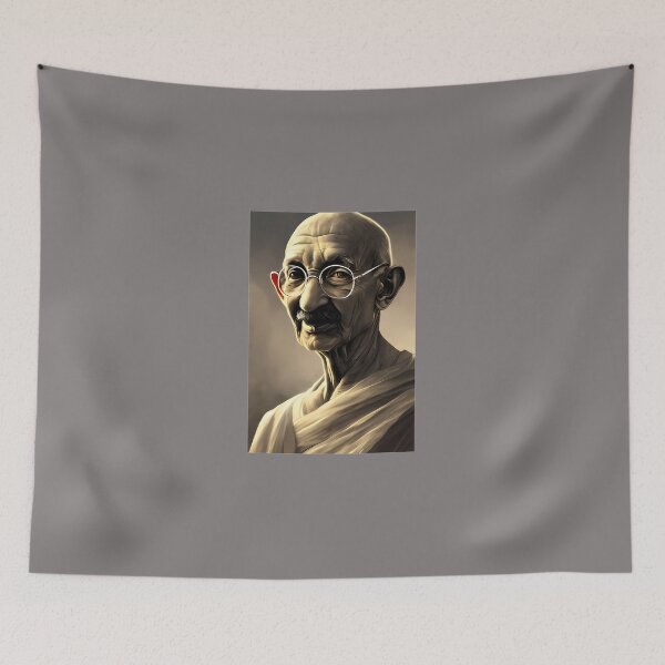 Item preview, GANDHI-RIP-FLY-HIGH designed and sold by ThorneEvernight.