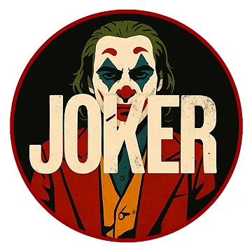 Artwork thumbnail, Joker Sticker by ROHIT DHAMECHA