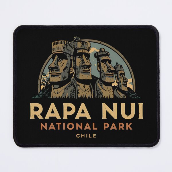 Item preview, Rapa Nui National Park - Chile - Easter Island  designed and sold by GoodOldVintage.