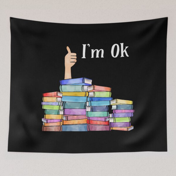 Item preview, Reading Book Lovers I'm Ok National Book Lovers Day Pullover 	1	 designed and sold by sofekmiselc.