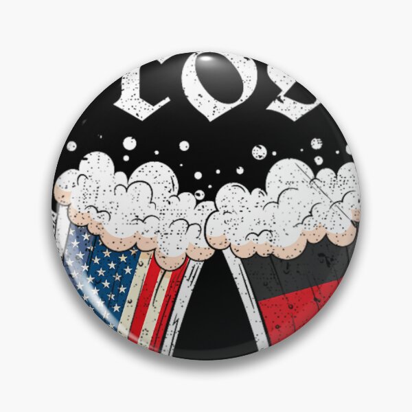 Item preview, Oktoberfes	 American German Flag Beer Prost 	 		 designed and sold by zandramengiey.