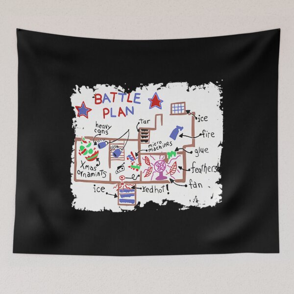 Item preview, Funny Battle Plan Christmas Home Kids Hand Dawn Alone Xmas Pullover 		 designed and sold by striemadiea.
