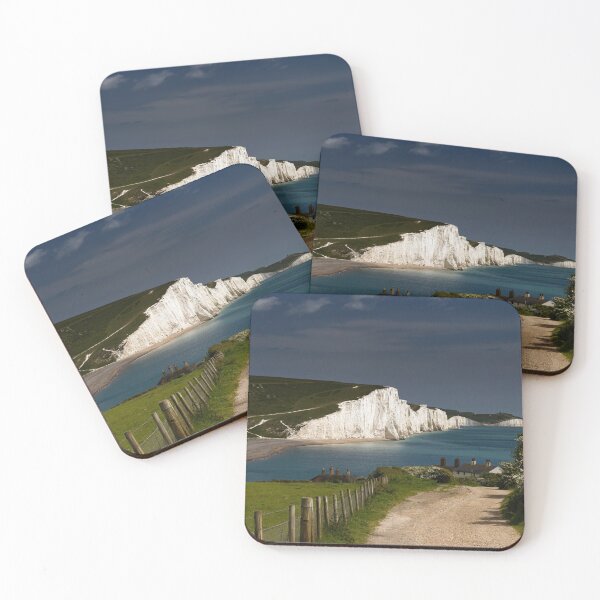 Item preview, The Seven Sisters at Cuckmere Haven in East Sussex England UK designed and sold by John Gilham - Landscape Photography.