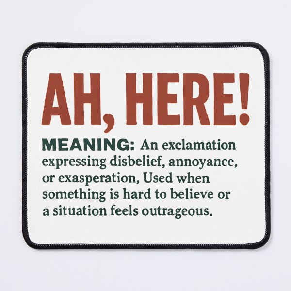 Item preview, Ah Here! - Irish Slang designed and sold by TirConnaill.