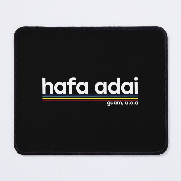 Item preview, Hafa Adai Guam USA Graphic Design Christmas 	 Drk 		 designed and sold by krtezivengarh.