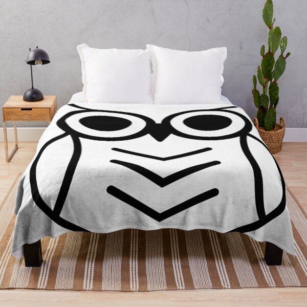 Item preview, Owl of Wisdom – Minimalist Animal Design designed and sold by quibrak.