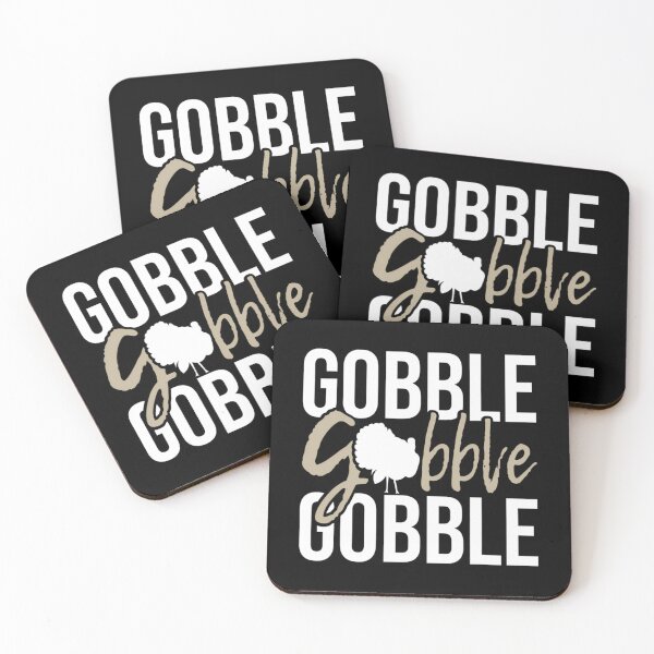 Item preview, Gobble - Thanksgiving Turkey Fall Autumn Holiday 		 designed and sold by spicekrampon.