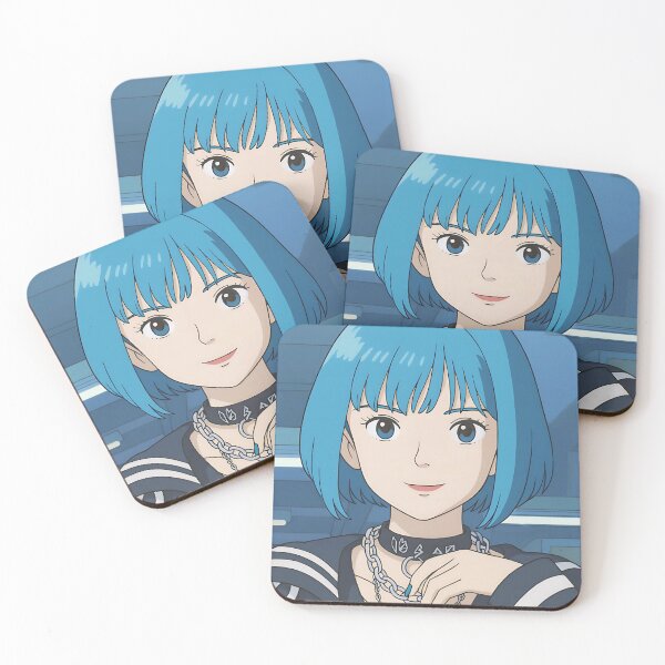 Item preview, Alice in Borderland Rei Morikage, Season 3, Japanese Girl, Blue Hair, Otaku Girl, Tina Tamashiro designed and sold by matchakpop.