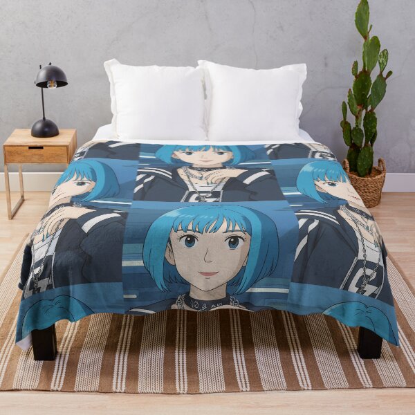 Item preview, Alice in Borderland Rei Morikage, Season 3, Japanese Girl, Blue Hair, Otaku Girl, Tina Tamashiro designed and sold by matchakpop.