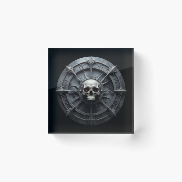 Item preview, Iron Skull | Halloween Time | Dark Scary designed and sold by monkeybusiness.pt.