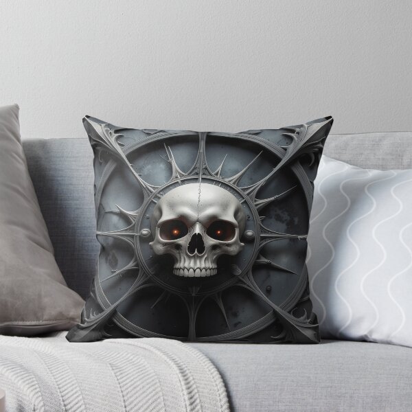 Item preview, Iron Skull | Halloween Time | Dark Scary designed and sold by monkeybusiness.pt.