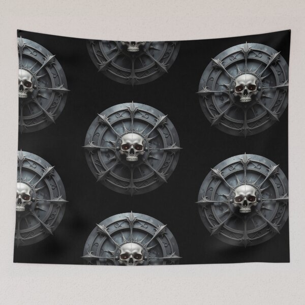 Item preview, Iron Skull | Halloween Time | Dark Scary designed and sold by monkeybusiness.pt.
