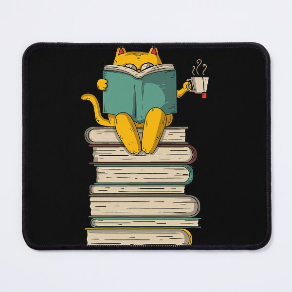 Item preview, Reading Cat - Funny Book & Tea Lover Short Sleeve designed and sold by sofekmiselc.