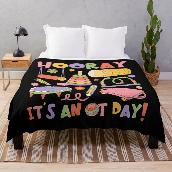 Item preview, Retro Hooray It’s An OT Day Occupational Therapy Pediatric 		 designed and sold by baduttuyrlb.