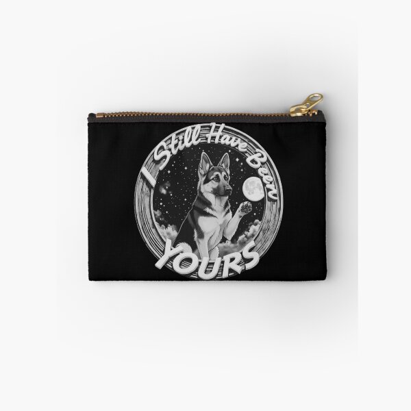 Item preview, German Sheepdog Under Moonlight With Loving Quote designed and sold by e-camelleone.