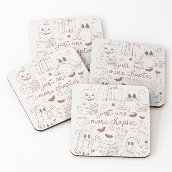 Item preview, Just One More Chapter – Cute Reading Ghosts Halloween Design designed and sold by rapplges.