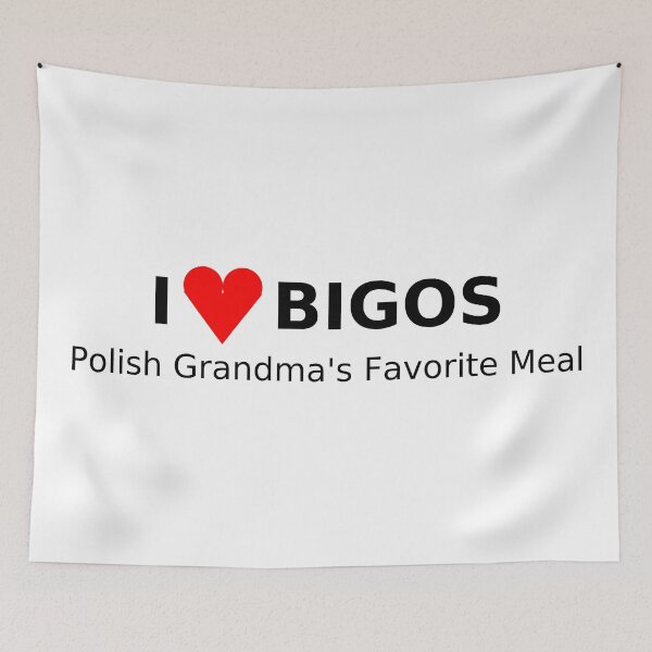 Item preview, I ❤️ Bigos – Polish Grandma’s Favorite Meal designed and sold by JOANNASKAH.