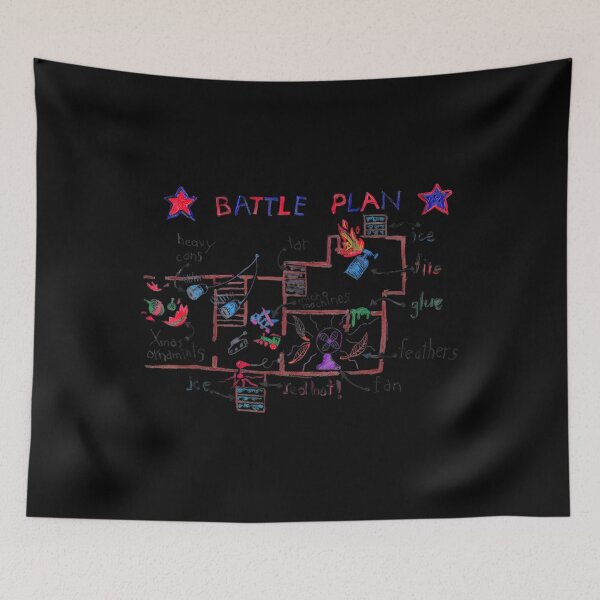 Item preview, Funny Battle Plan Christmas Home Kids Hand Dawn Alone Xmas 		 designed and sold by striemadiea.