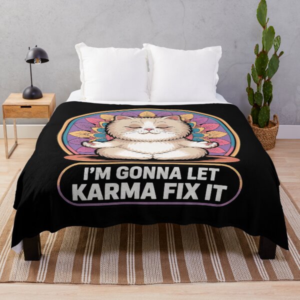 Item preview, I'm Gonna Let Karma Fix It designed and sold by LaBanana-Art.