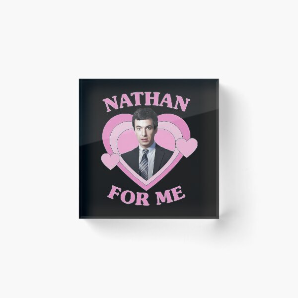 Item preview, Nathan Fielder For Me k Heart Baseball Â¾ Sleeve designed and sold by ChicGrieferBo.