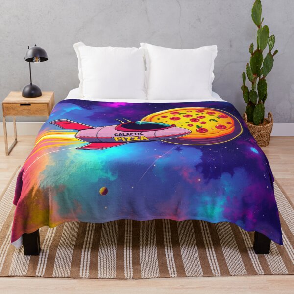 Item preview, Galactic Pizza Delivery Service designed and sold by CTM ArtStudio.