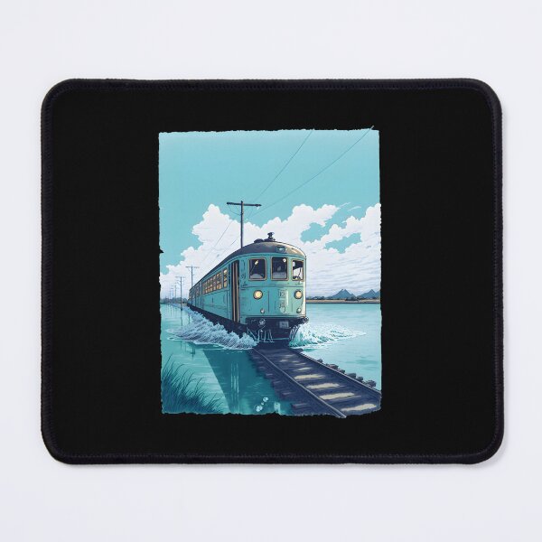 Item preview, Retro Train – Japanese Nostalgia designed and sold by hpkyictujn82.