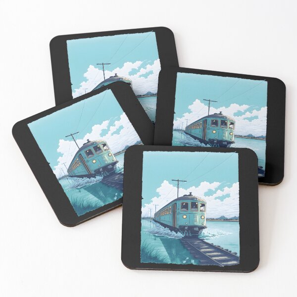 Item preview, Retro Train – Japanese Nostalgia designed and sold by hpkyictujn82.