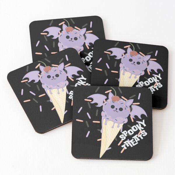 Item preview, Spooky Treats: Ice Cream Bat designed and sold by Astra-et-Aracne.