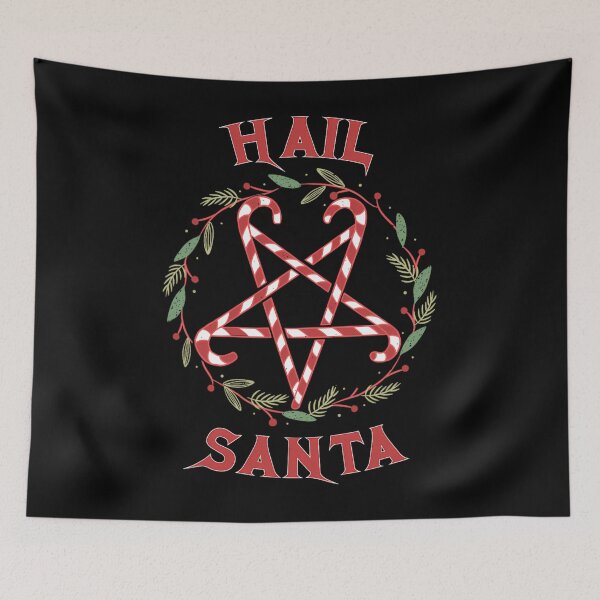 Item preview, Hail Santa Christmas Krampus Clothing 		 designed and sold by krtezivengarh.