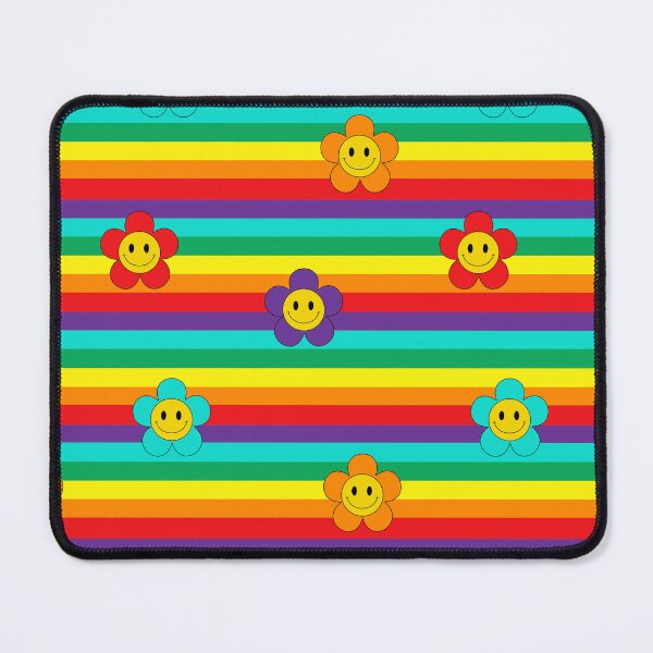 Item preview, Decora Kei Smiling Faces and Rainbow Stripes designed and sold by HotHibiscus.