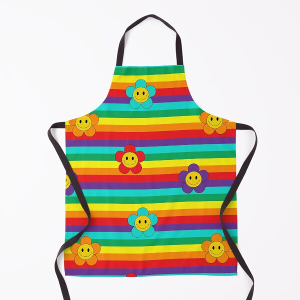 Item preview, Decora Kei Smiling Faces and Rainbow Stripes designed and sold by HotHibiscus.