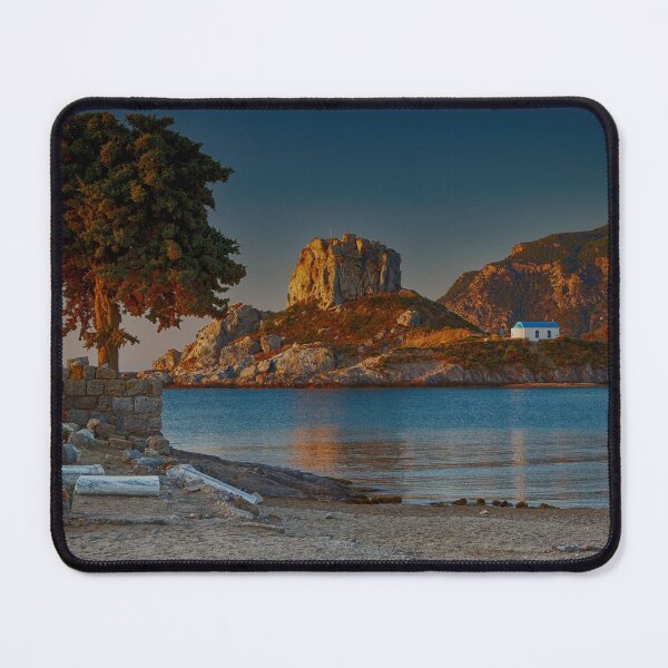 Item preview, Sunrise over Kastri Island off the coast of Kos in Greece Europe designed and sold by John Gilham - Landscape Photography.