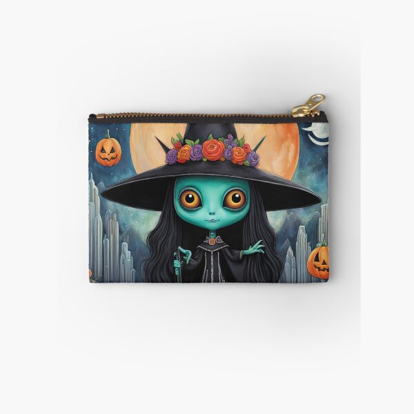 Item preview, Alien dressed as a Witch for Halloween designed and sold by Colin Bentham.