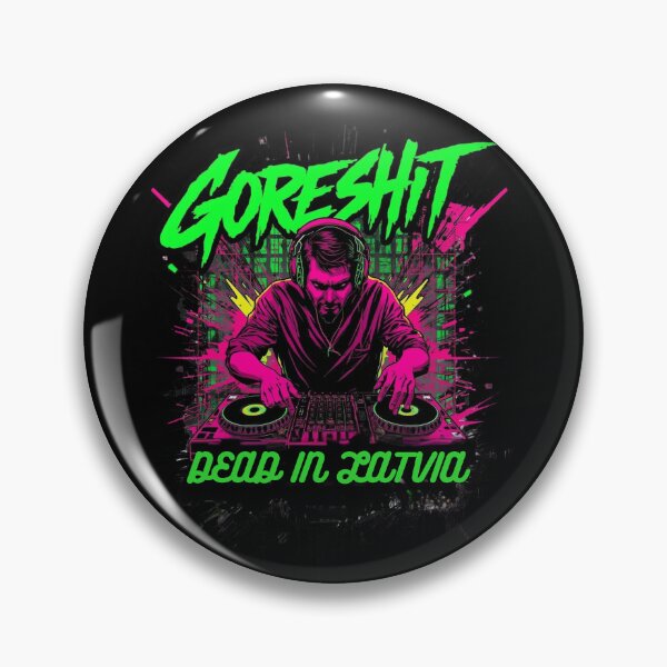Item preview, Dead in Latvia by DJ Goreshit designed and sold by Nordic Echo.