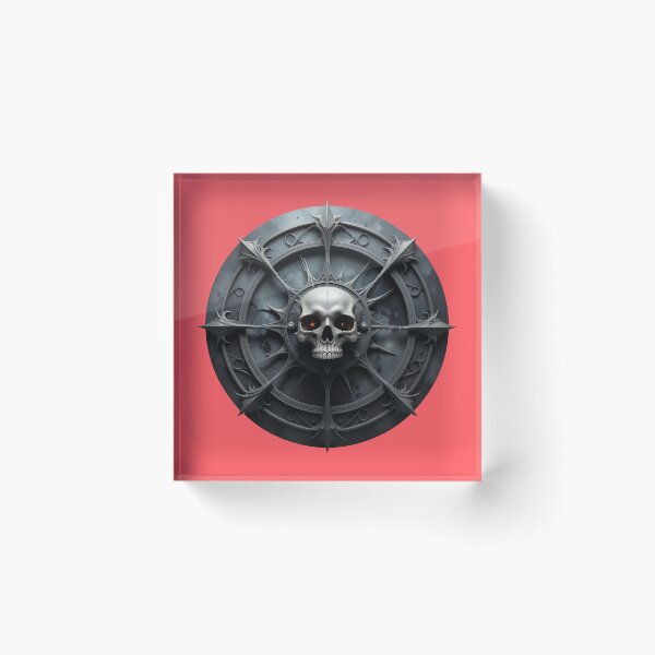 Item preview, Iron Skull | Halloween Time | Dark Scary designed and sold by monkeybusiness.pt.